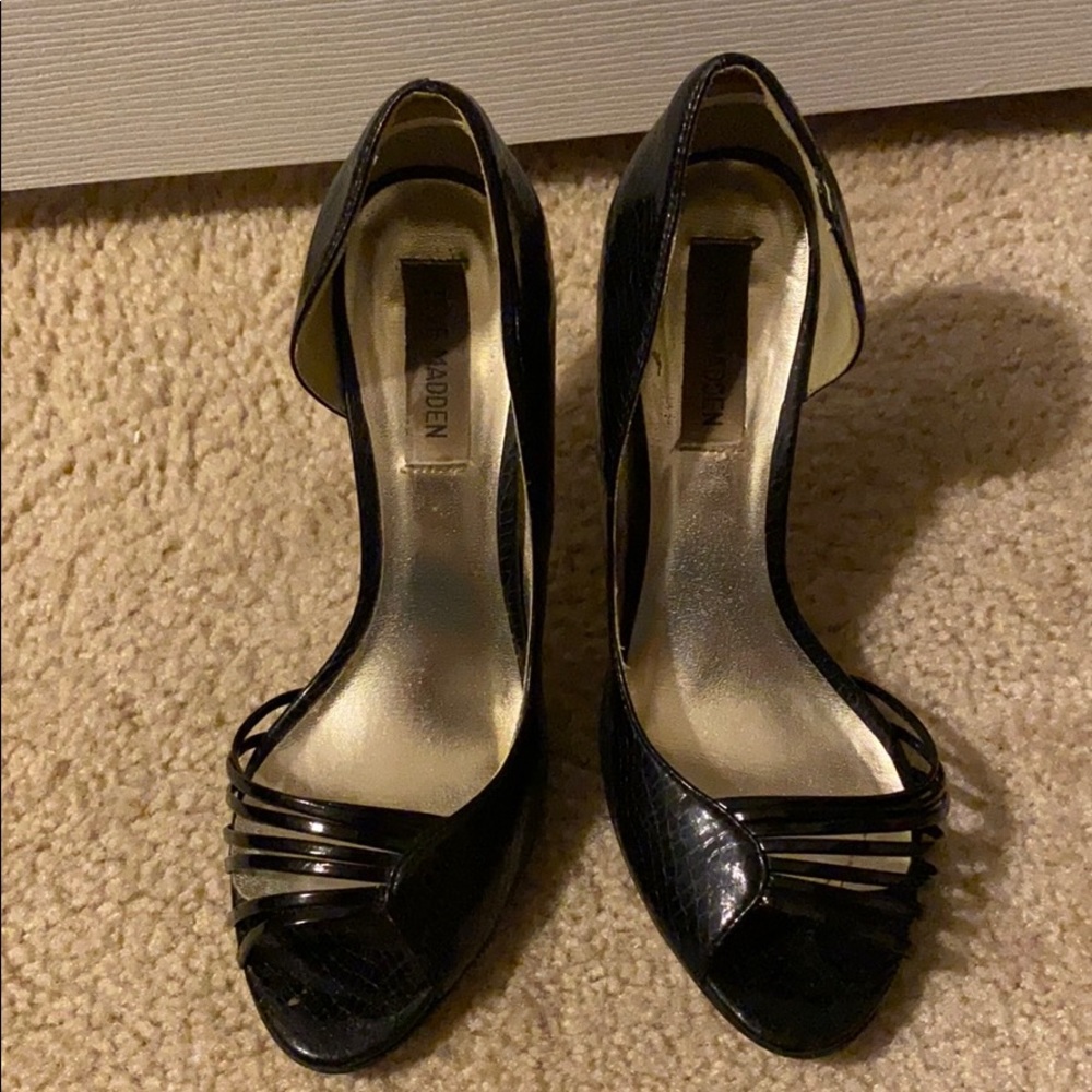 Steve Madden Black Heels